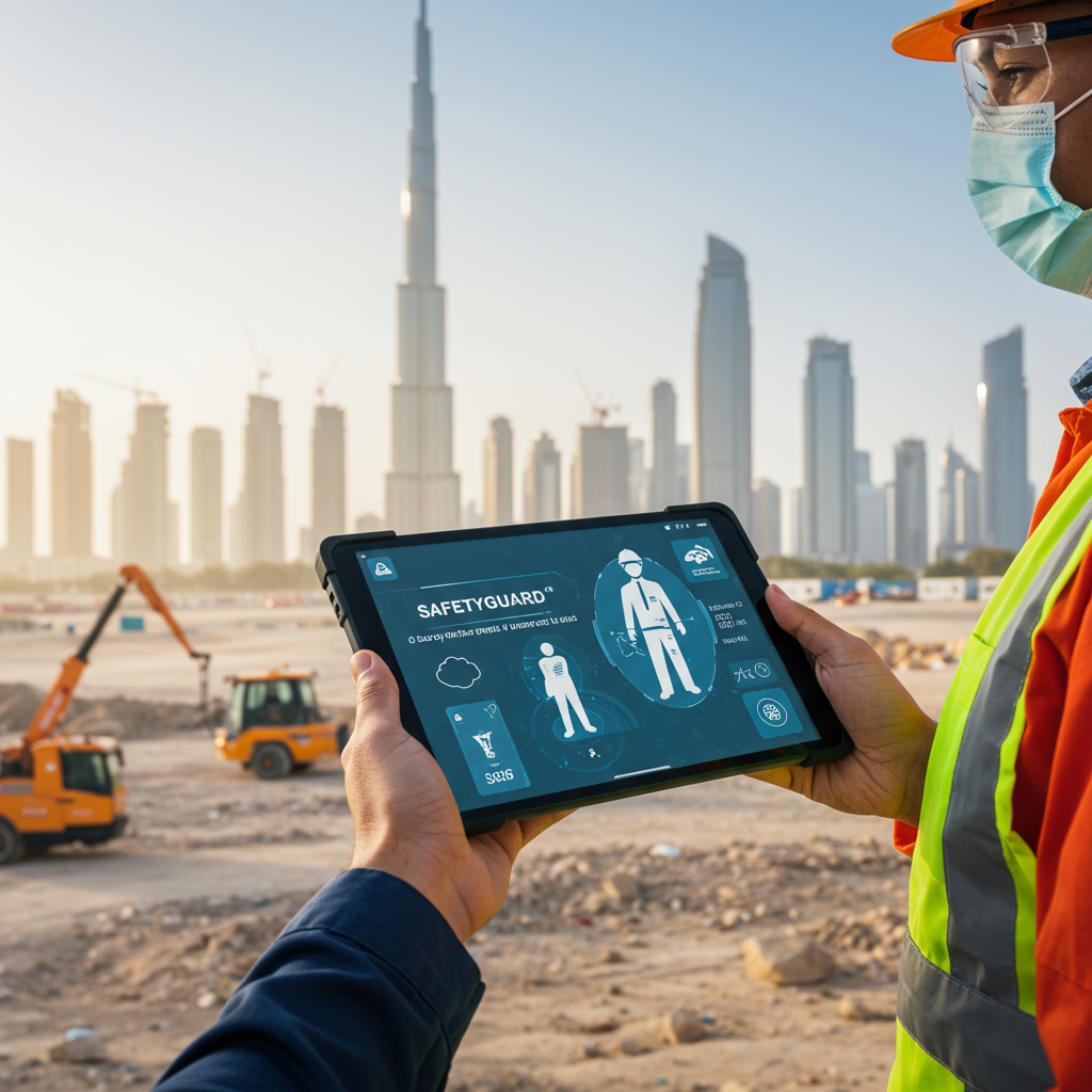 SafetyGuard AI monitoring a UAE construction site